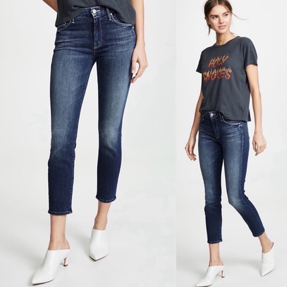 Mother The Looker Crop Skinny Jeans 29